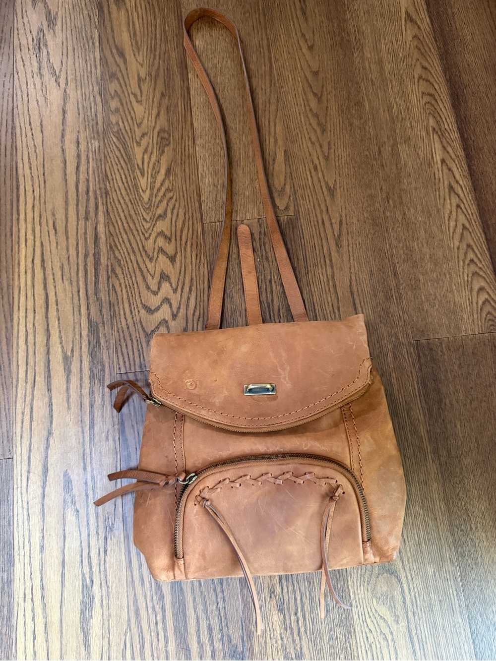 Genuine Born Leather Backpack
